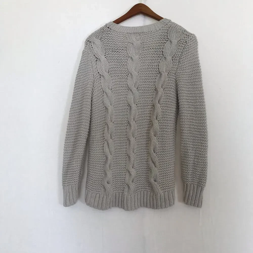 J. Crew chunky‎ handknit sweater M
